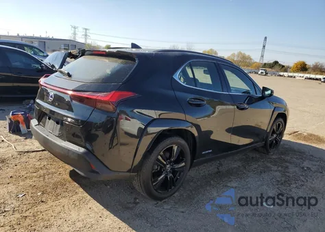 2021 Lexus Ux 250H из США, поврежденный, VIN JTHP9JBH4M2047344